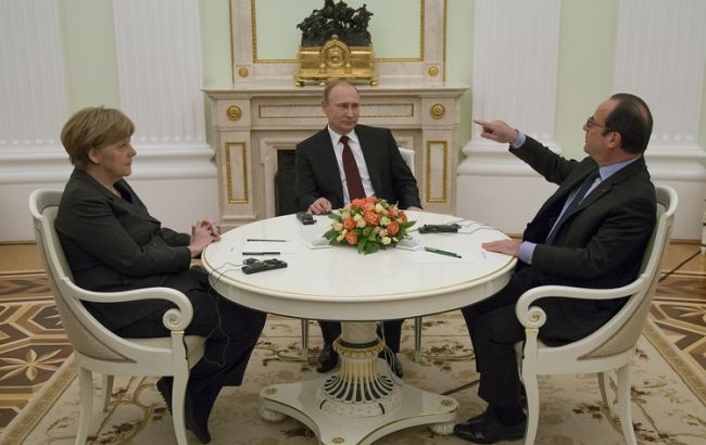 Путін 2 жовтня зустрінеться з Меркель і Олланд за рамками "нормандського формату"