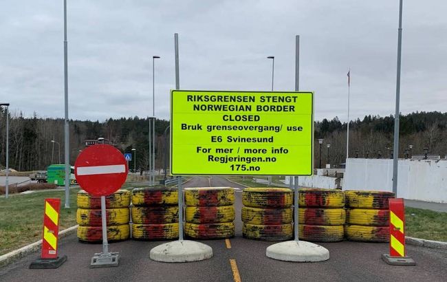 Норвегія закриває в'їзд в країну для іноземців без підстав
