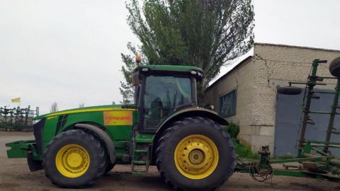 В Донецкой области трактор наехал на взрывное устройство