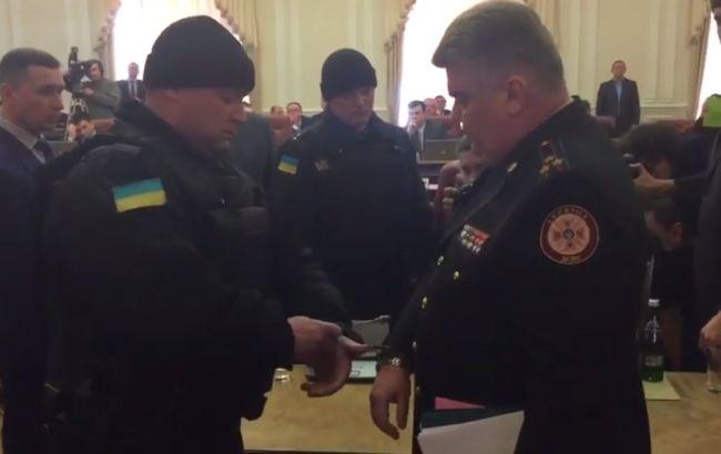Задержание Бочковского на заседании Кабмина