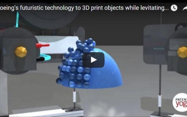 Boeing получил патент на 3D-печать левитирующих предметов