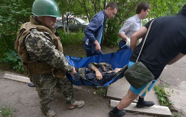 В машину з тілами бойовиків попав танк, - батальйон "Київ-2"
