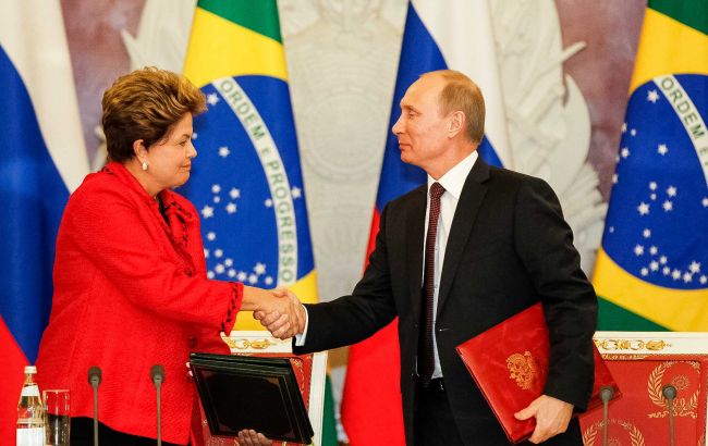 Путін позитивно оцінив стриману позицію Бразилії по Україні