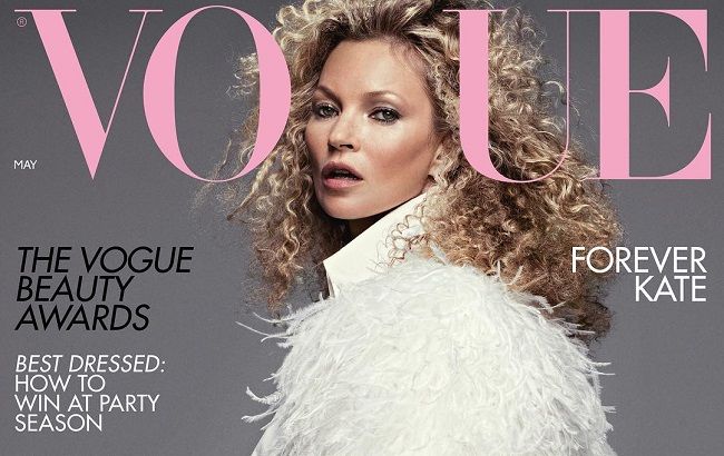 Вечная муза: 45-летняя Кейт Мосс обнажилась для British Vogue