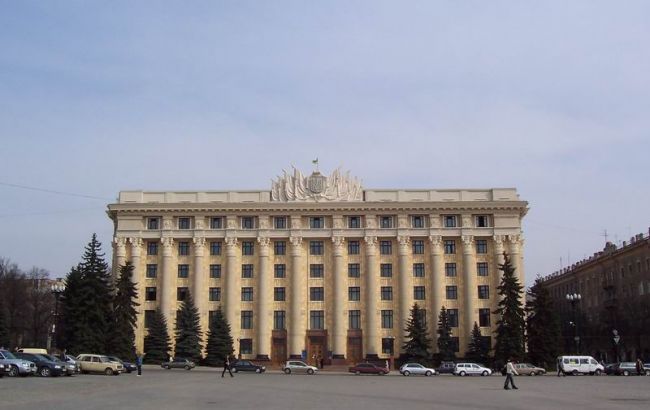 В Харкові підпалили двері ОДА