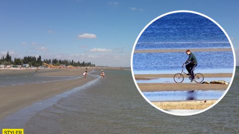 На двох популярних курортах "втекло море": відпочиваючі в шоці