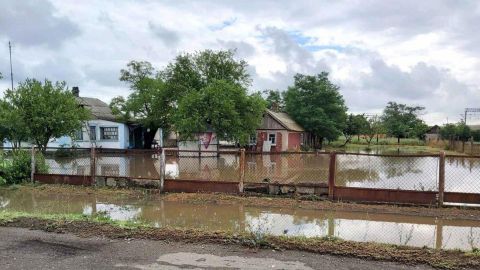 У Херсонській області затопило село