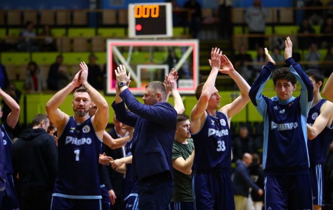 Баскетбольный "Днепр" стал чемпионом Украины после победы над "Ровно"