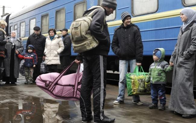 Кількість переселенців з Криму і Донбасу збільшилася до 435,6 тис. осіб, - міжвідомчий штаб