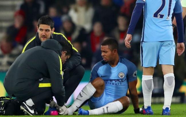 Форвард "Манчестер Сити" Жезус выбыл до конца сезона