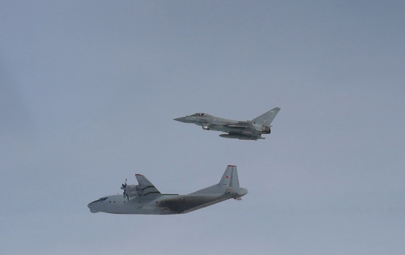 Російські літаки перехопили винищувачі НАТО біля Естонії