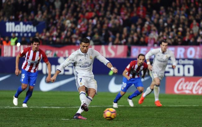 Роналду стал рекордсменом Ла Лиги по забитым пенальти