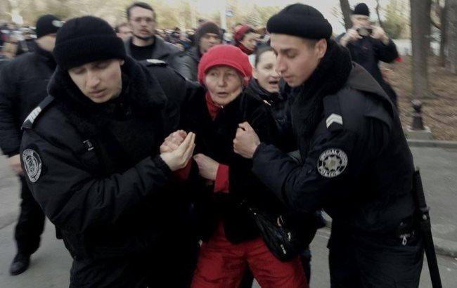 В Одесі сталися сутички через "свято" 23 лютого