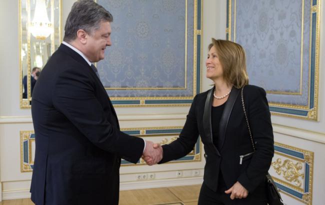 Порошенко обговорив із заступником генсека ООН відновлення Донбасу