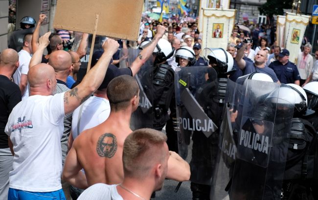 В Польше напали на процессию чествования Сечевых стрельцов