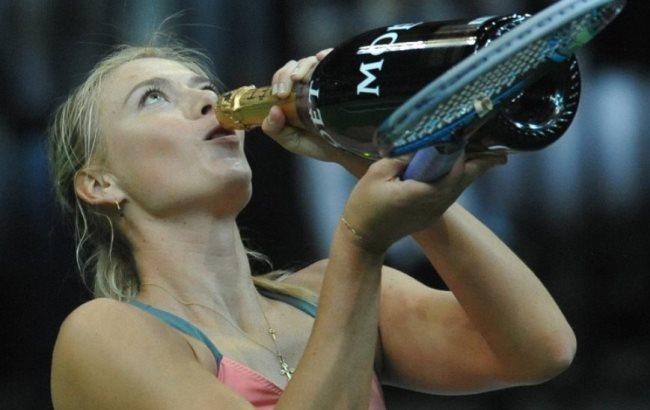 Мария Шарапова призналась, что стала больше пить