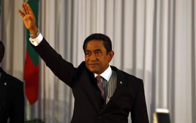 При вибуху на катері Президента Мальдів постраждала його дружина