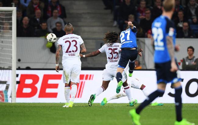 "Хоффенхайм" впервые в истории обыграл "Баварию"