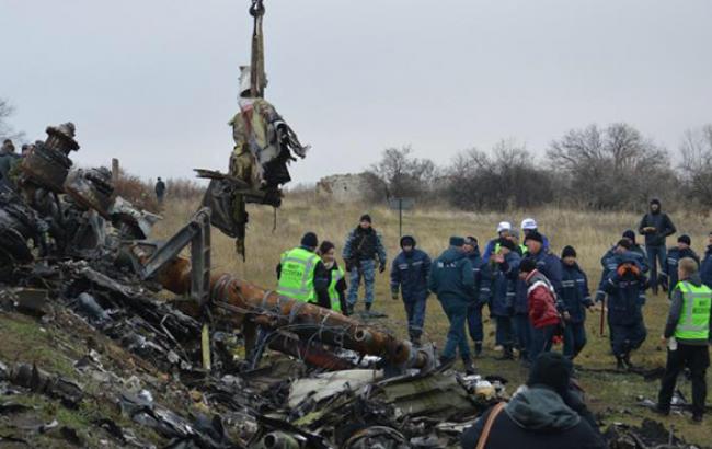 У Донецькій області на місці катастрофи малайзійського Boeing MH17 розпочався збір уламків