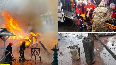 Пожар на львовской ярмарке: стало известно о состоянии пострадавших