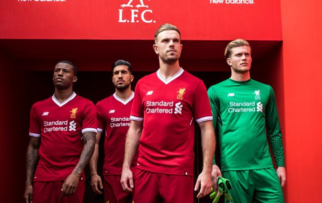 "Ливерпуль" представил новую домашнюю форму на сезон 2017/18