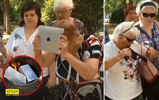 "Полетіли айфончики": російські бабусі відповіли на нові санкції