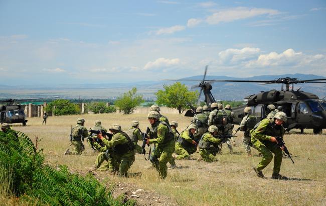 Украинские морпехи участвуют в учениях НАТО Noble Partner в Грузии
