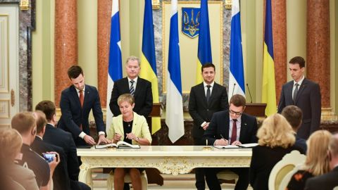 Україна та Фінляндія підписали угоду про взаємну охорону інформації