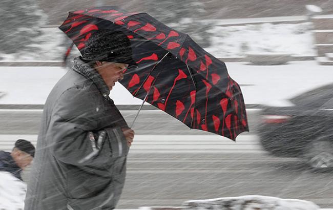 Погода на сьогодні: на всій території України сніг, температура від -7 до 0