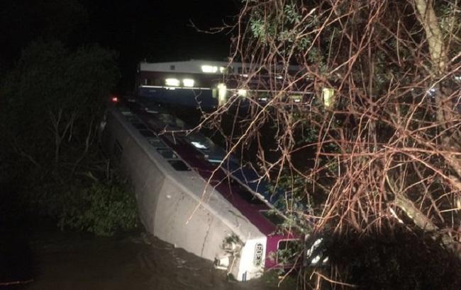 У США перекинувся потяг, постраждало 14 осіб