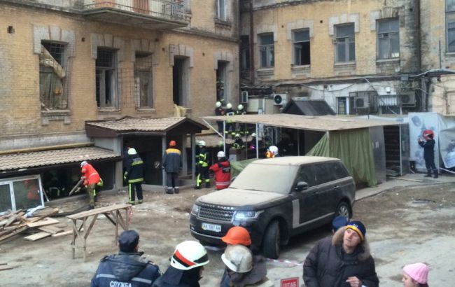 ГАСИ не давала разрешения на строительные работы в обвалившемся доме в Киеве