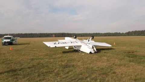 У Литві розбився літак, є постраждалі