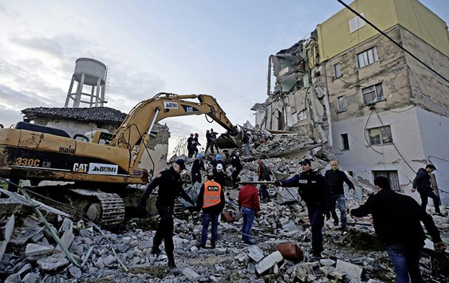 Кількість жертв в результаті землетрусу в Албанії зросла майже вдвічі
