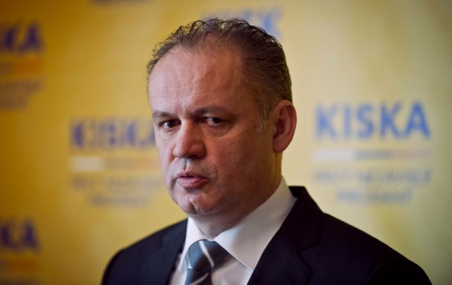 Президент Словаччини Кіска завтра відвідає Україну