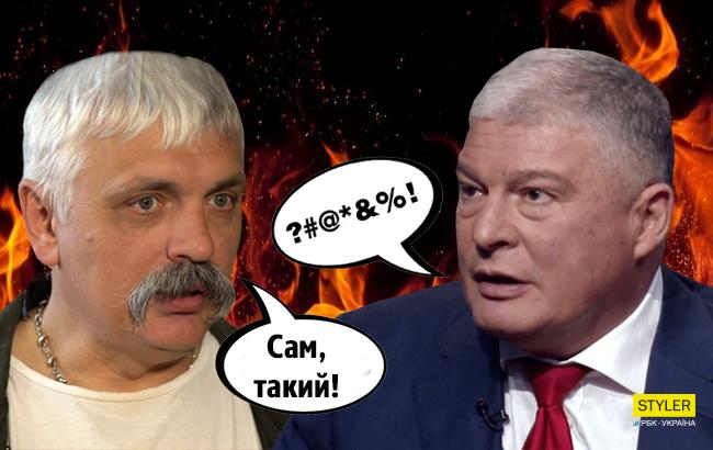 "Барыга и быдло": Червоненко и Корчинский повздорили в прямом эфире