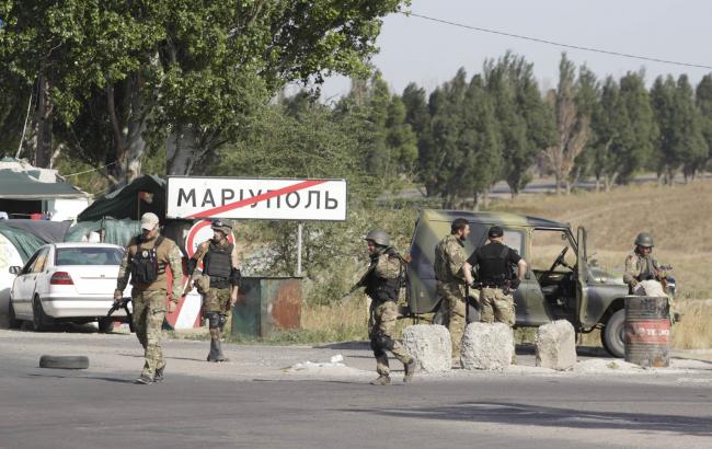 В Мариуполе бойцы "Азова" попали в ДТП, - очевидцы