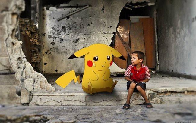 "Приди и спаси меня": сирийские дети с покемонами растрогали пользователей сети