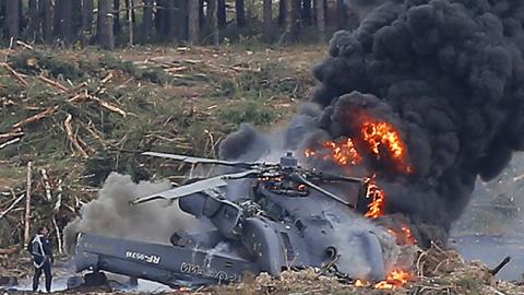 У Колумбії розбився військовий вертоліт, є жертви