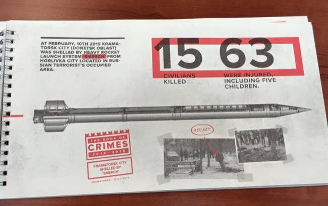 В ПАСЕ представили "Книгу преступлений РФ"