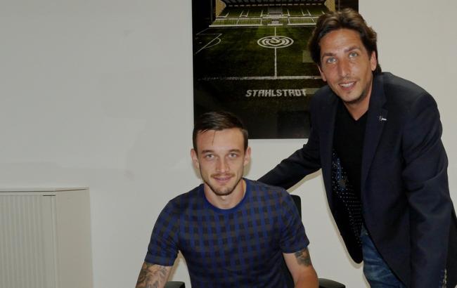 Українець Тягни підписав контракт з німецьким "Дуйсбургом"