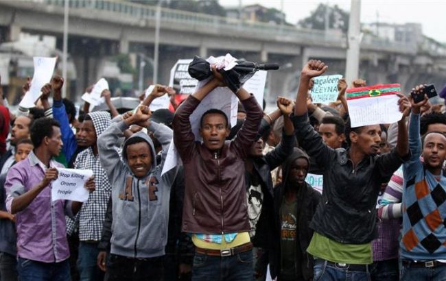 В Эфиопии разогнали антиправительственный митинг, в давке погибли более 50 человек