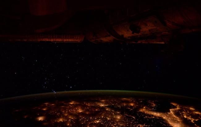 NASA показало вид ночной Европы из космоса