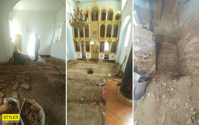 Под Сумами обнаружили страшную находку в древней церкви: хотели сделать ремонт