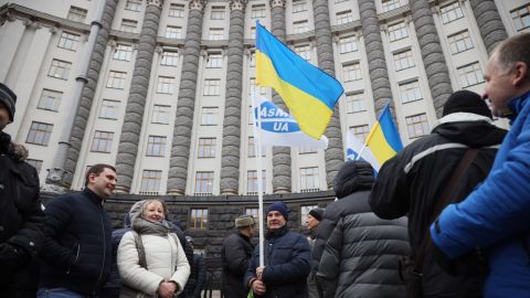 Полиция усилила меры безопасности из-за массовой акции под Кабмином