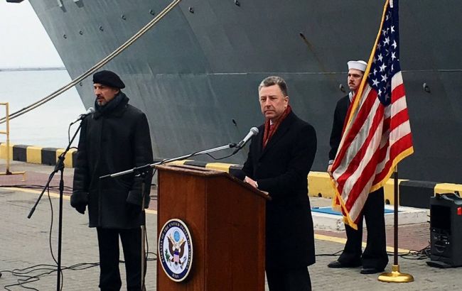 Волкер назвав символом підтримки США візит есмінця Donald Cook в Одесу