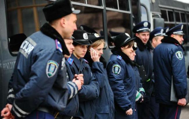 МВД усилило сегодня охрану в центре Киева из-за митингов