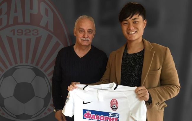 "Заря" подписала второго в истории чемпионатов Украины японского футболиста