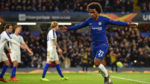 "Динамо" на выезде крупно проиграло "Челси" в Лиге Европы