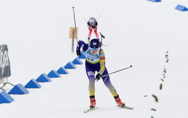 Украинка Абрамова выиграла спринт на этапе Кубка IBU