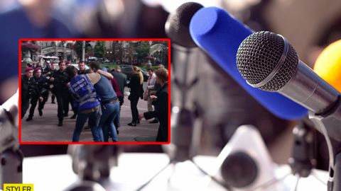 В Киеве задержали известного блогера и журналиста (видео)